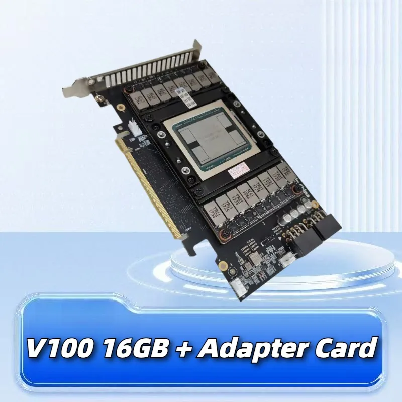 

V100 16GB GPU SXM2 to PCIE Adapter Card High Speed Transfer
