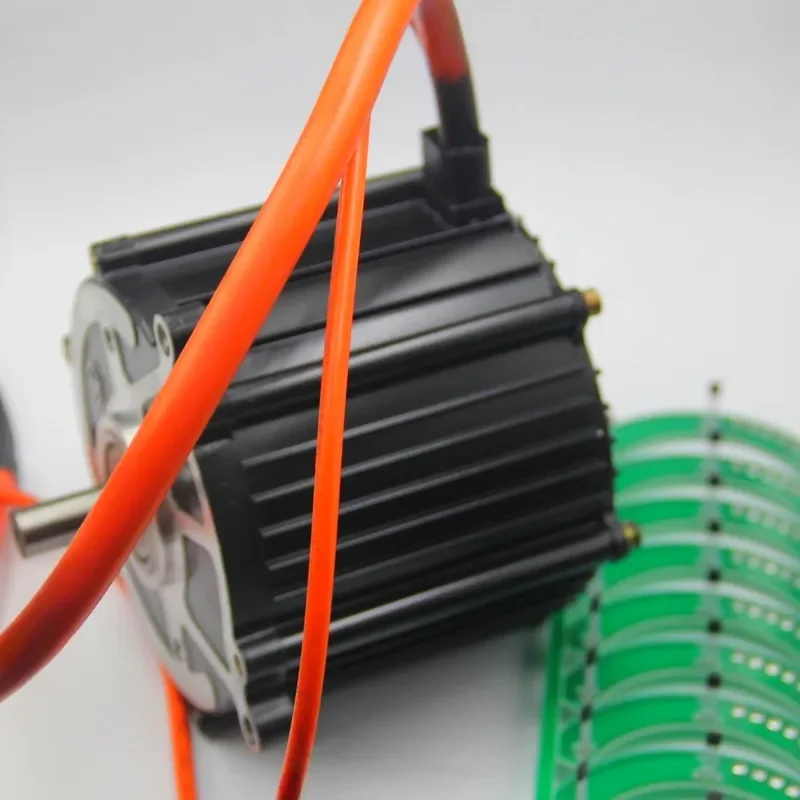 72V2KW permanent magnet motor with temperature sensing can be for electric motorcycle kart electric motorcycle 2KW power