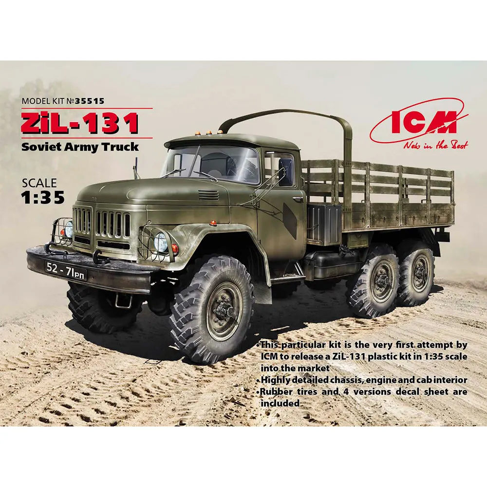 icm-plastic-assembled-model-kit-35515-soviet-zil-131-transport-truck-1-35