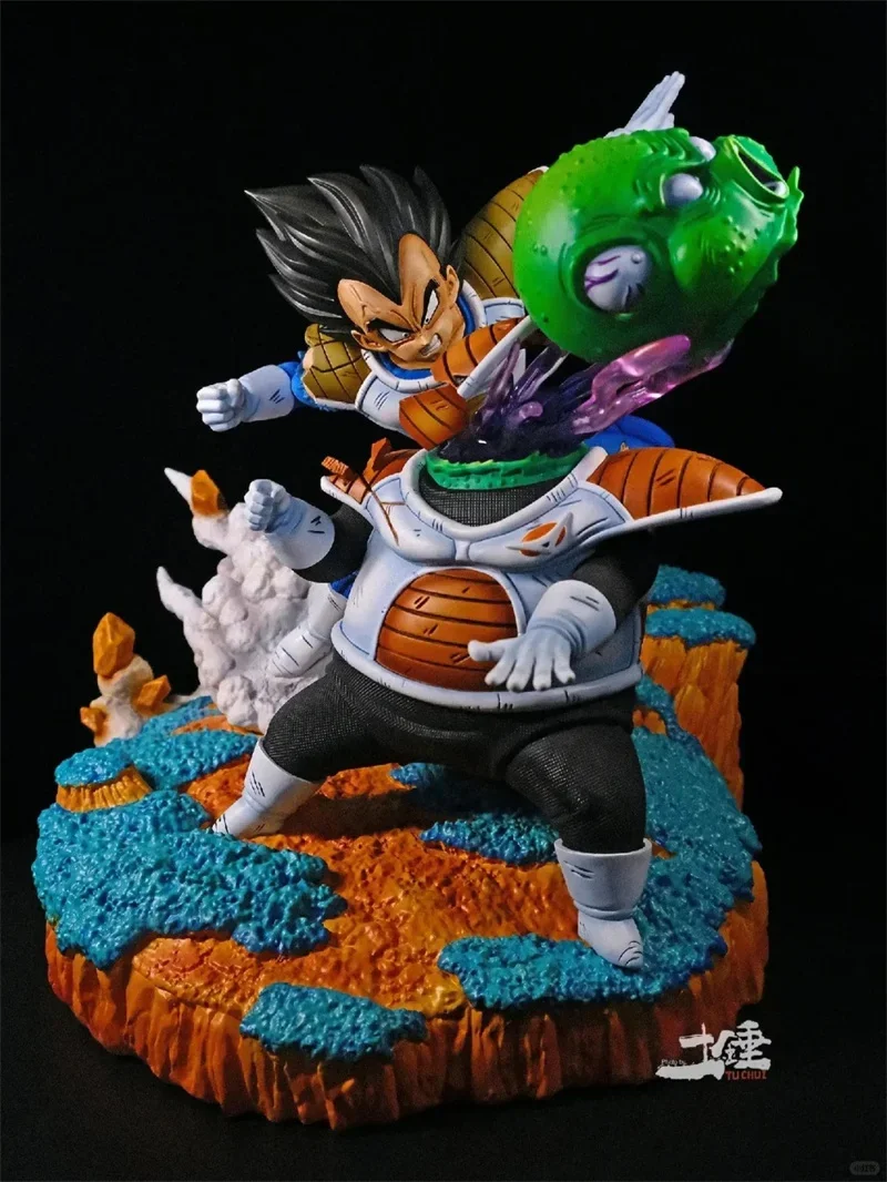 

New 21cm Anime Dragon Ball Gk Vegeta Vs Guldo Namek Figures Pvc Model Ornaments Collect Decorations Around The Scene Toy Gift