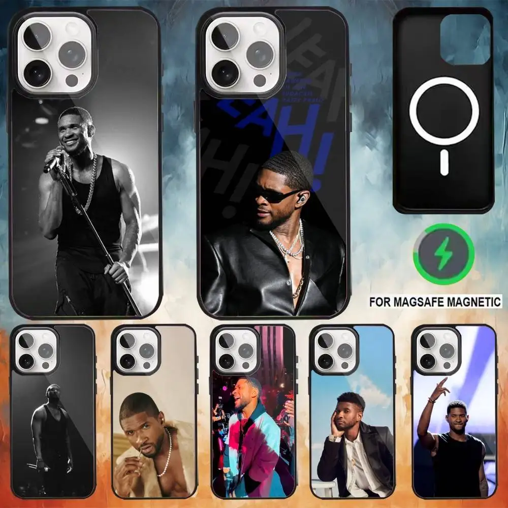 

Singer U-Usher Climax Phone Case For iPhone 17,16,15,14,13,12,Plus,Pro,Max For Magsafe Magnetic Wireless Charge
