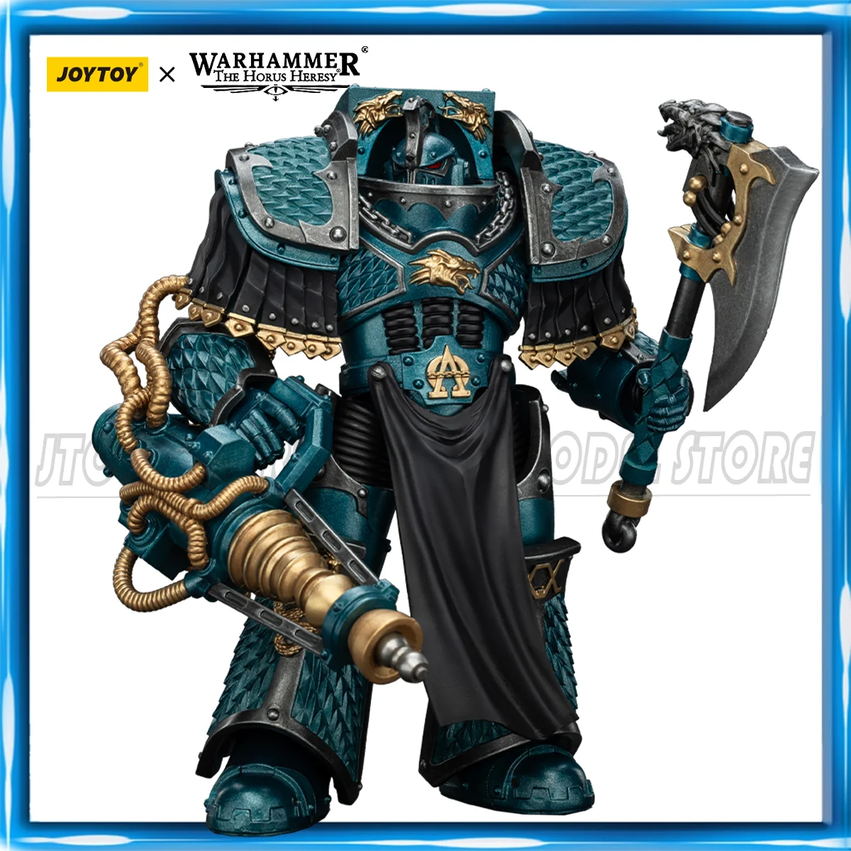 

[IN STOCK] JOYTOY Warhammer 40K 1/18 Action Figure Alpha Legion Lernaean Terminator Conversion Beam Cannon Anime figures Toys