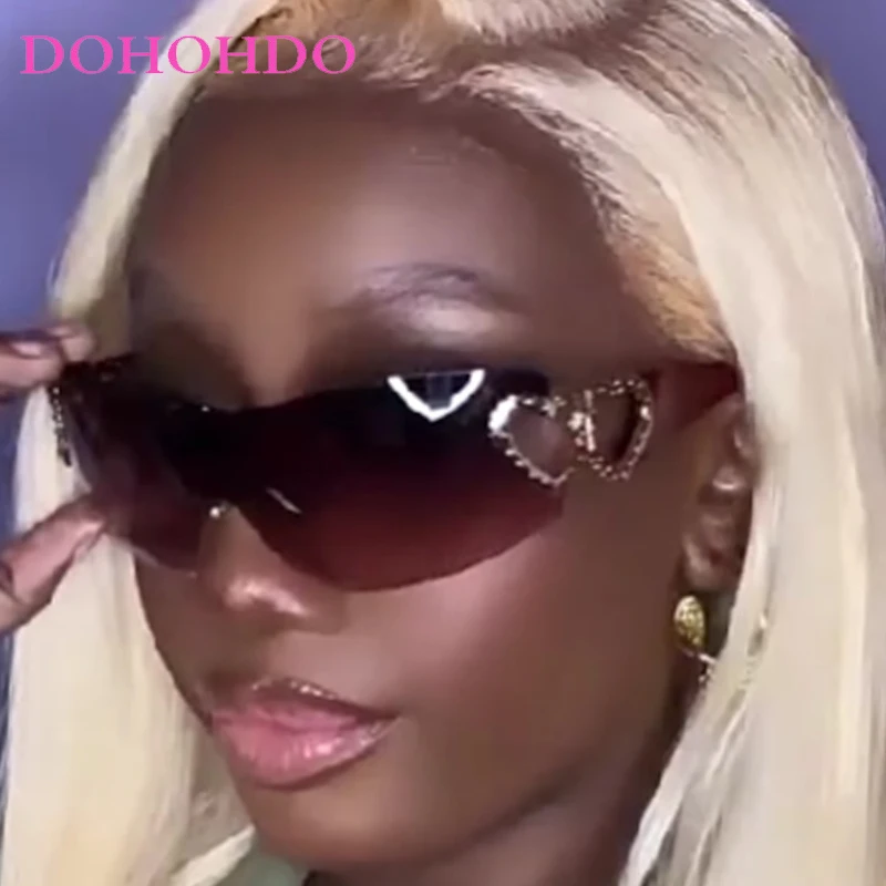 

Y2K Punk One-piece Sunglasses Women Luxury Brand Designer Eyeglass Man Outdoor Sports Traveling Cycling Windproof Goggles UV400