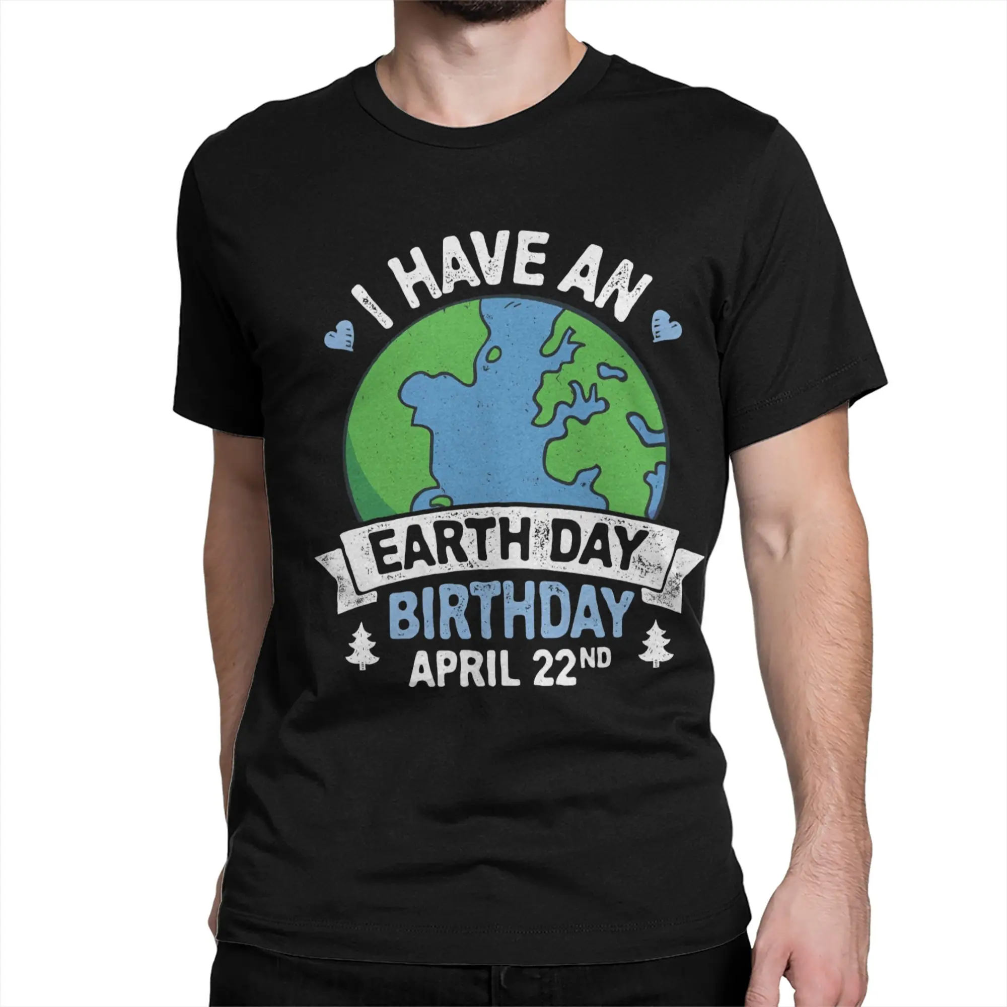 Every Day Earth Day Save Planet T Shirts for Men Women Cotton Novelty T-Shirts Round Collar  Tees Short Sleeve Clothing Original