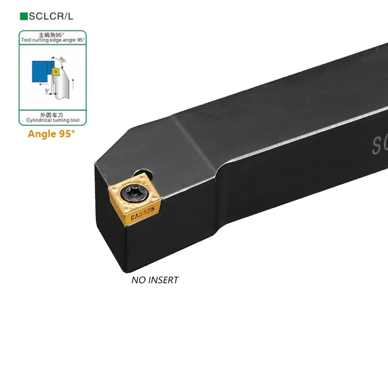 

1 шт. SCLCR0808F06 SCLCR1010H06 SCLCR1212H06 SCLCR1616H06 SCLCR2020K09 Токарный станок с ЧПУ Внешний держатель токарных инструментов CCMT Вставки