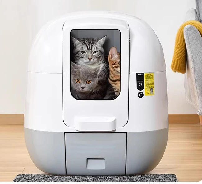 Automatic litter box smart cat toilet electric oversized fully enclosed cat supplies anti-splash shovel machine