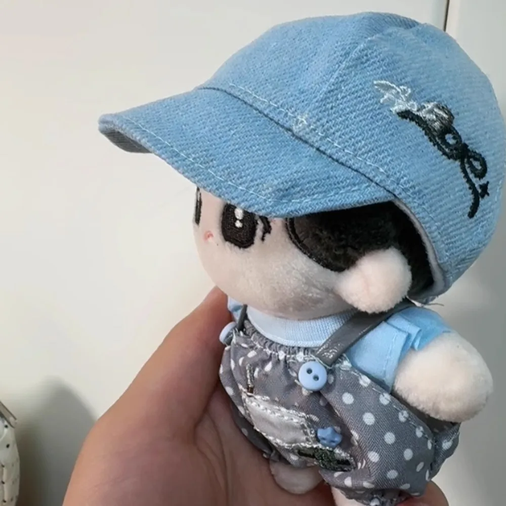 

Маленький художник, 10 см, хлопковая кукла, одежда, брюки, милая кукольная одежда, наряд, креативная ковбойская шляпа, комплект одежды для куклы