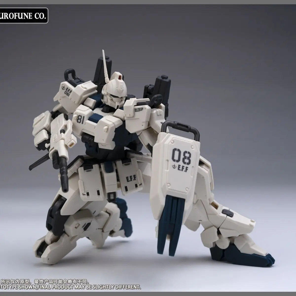 kurofune model Hg 1/144 Rx-79 G Ez-8 Assembly Model Movable Joints