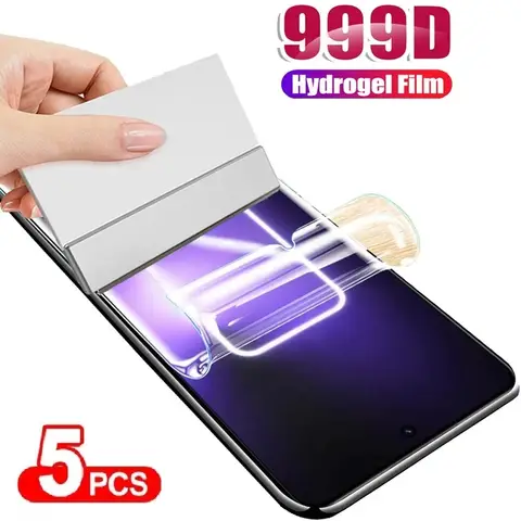 5 pz pellicola idrogel per Realme GT Neo 3T 5 2T 2 3 pellicola salvaschermo per Realme GT5 GT 2 Pro GT Neo 5 150W 240W GT 5 Pro