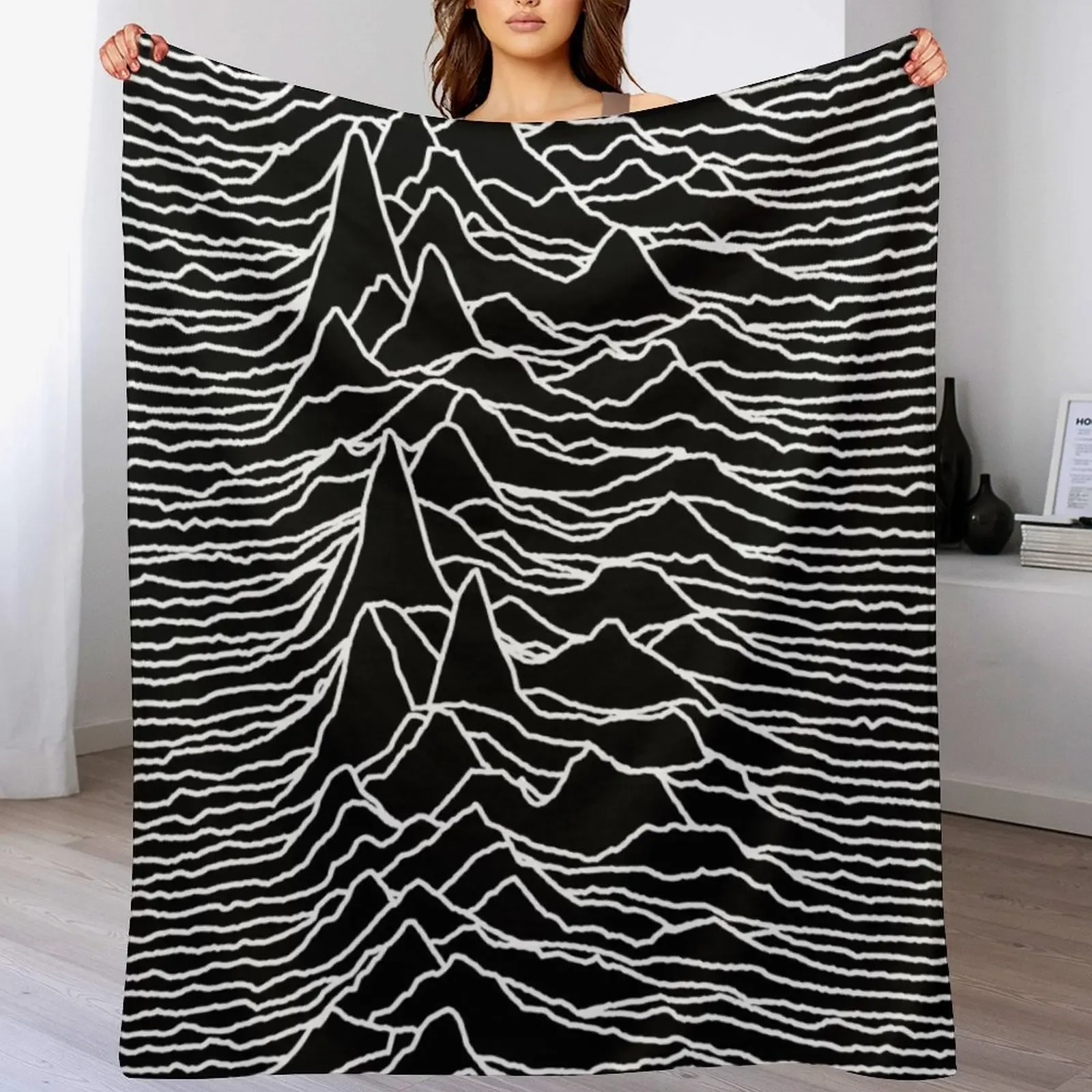 

Unknown Pleasures[D01] Throw Blanket Softest Picnic halloween Sofa Throw Blankets