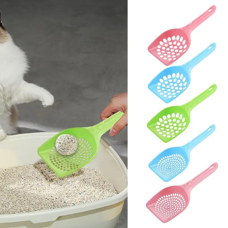 Toilette per gatti lettiera per animali domestici pala per sabbia forniture per wc per gatti forniture per paletta per lettiera pala per cani da compagnia strumento per la pulizia dell'animale domestico paletta per sabbia