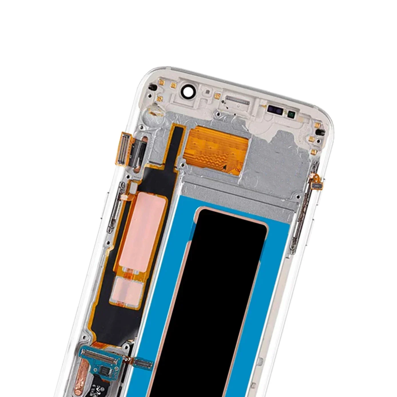 Telah diuji layar 5.5 ''untuk SAMSUNG Galaxy S7 edge layar LCD G935F SM-G935FD sentuh Digitizer rakitan suku cadang pengganti