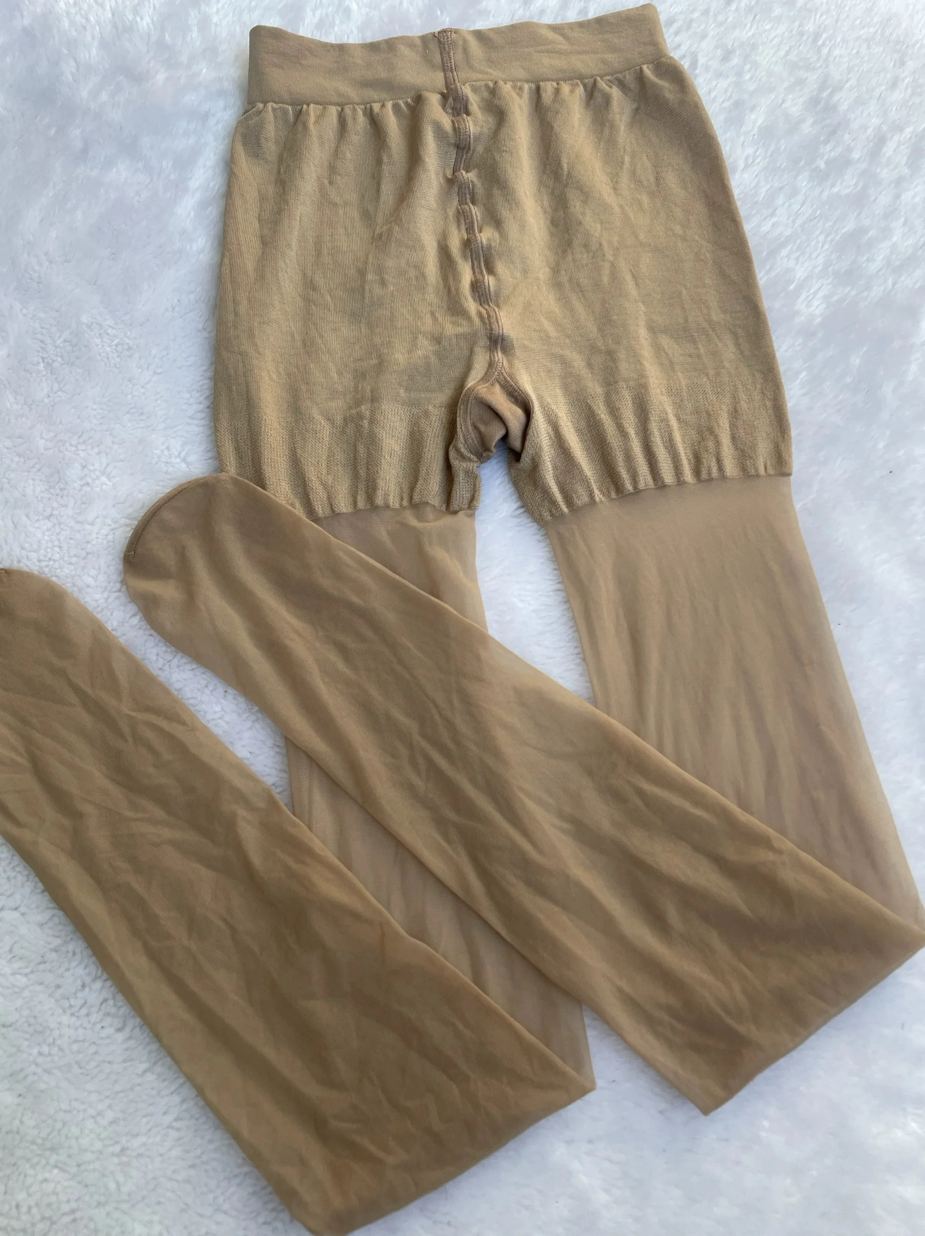 

Ультратонкие женские леггинсы телесного цвета Sensation, хлопковые леггинсы с промежностью, весна-лето, солнцезащитный крем для кожи, цвет мяса...