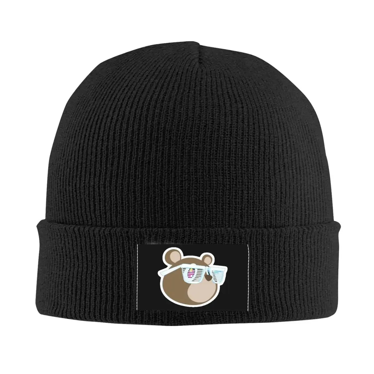 

Kanye West Graduation Bear Accessories Warm Winter Knit Beanie For Men Women Skull Knitted Hat Cap Funny Bear Beanies Skullies