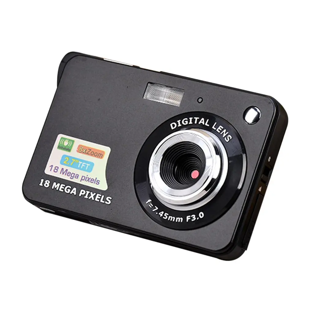 

2.7 Inch TFT LCD Display 18MP 720P 8x Zoom HD Digital Camera Anti-Shake Camcorder Video CMOS Micro Camera Children Gift