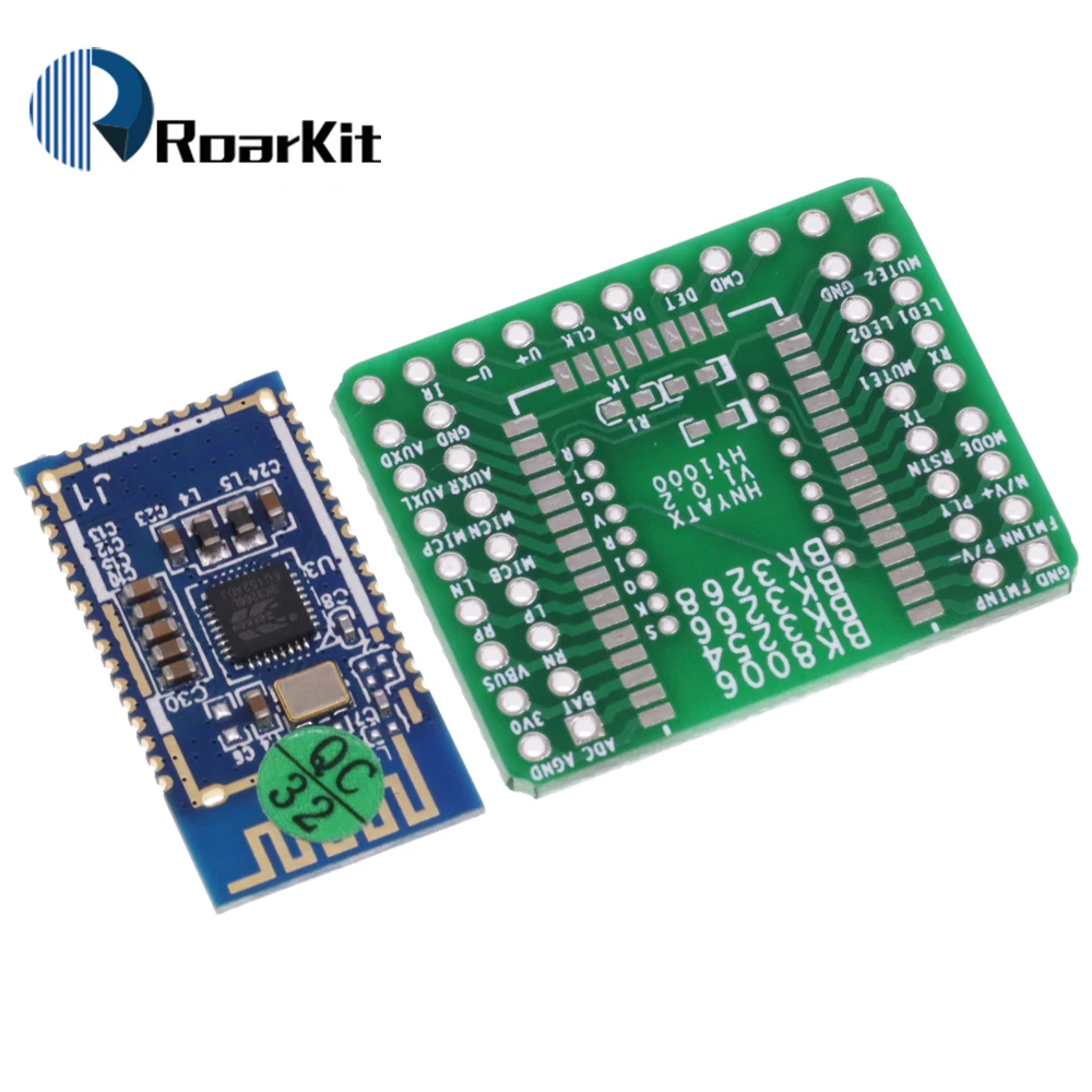 Bluetooth Stereo Audio Module Transmission BK3266 BK6988 Replace BK8000L expansion board AT Commands SPP Speaker Amplifier DIY