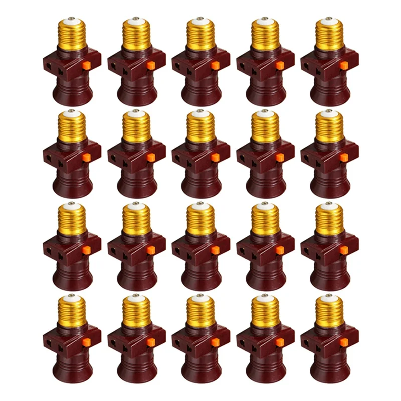 SEWS-E27 나사 전구 홀더는 스위치 램프 홀더로 변환됩니다. 스위치 전구 소켓 어댑터가 있는 LED 전구 어댑터