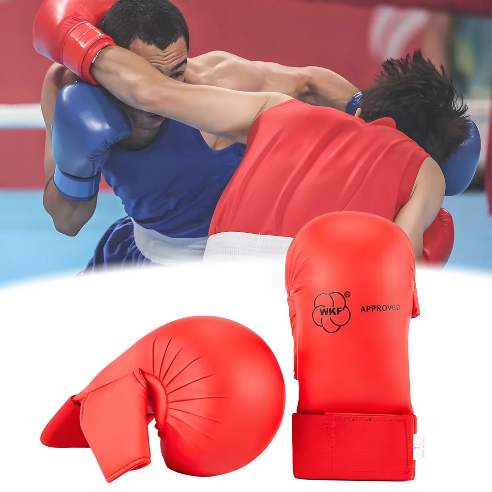 

Boxing Gloves for Martial Arts Training with Reinforced Stitching and Breathable Mesh Ideal for Muay Thai Sparring Sessions