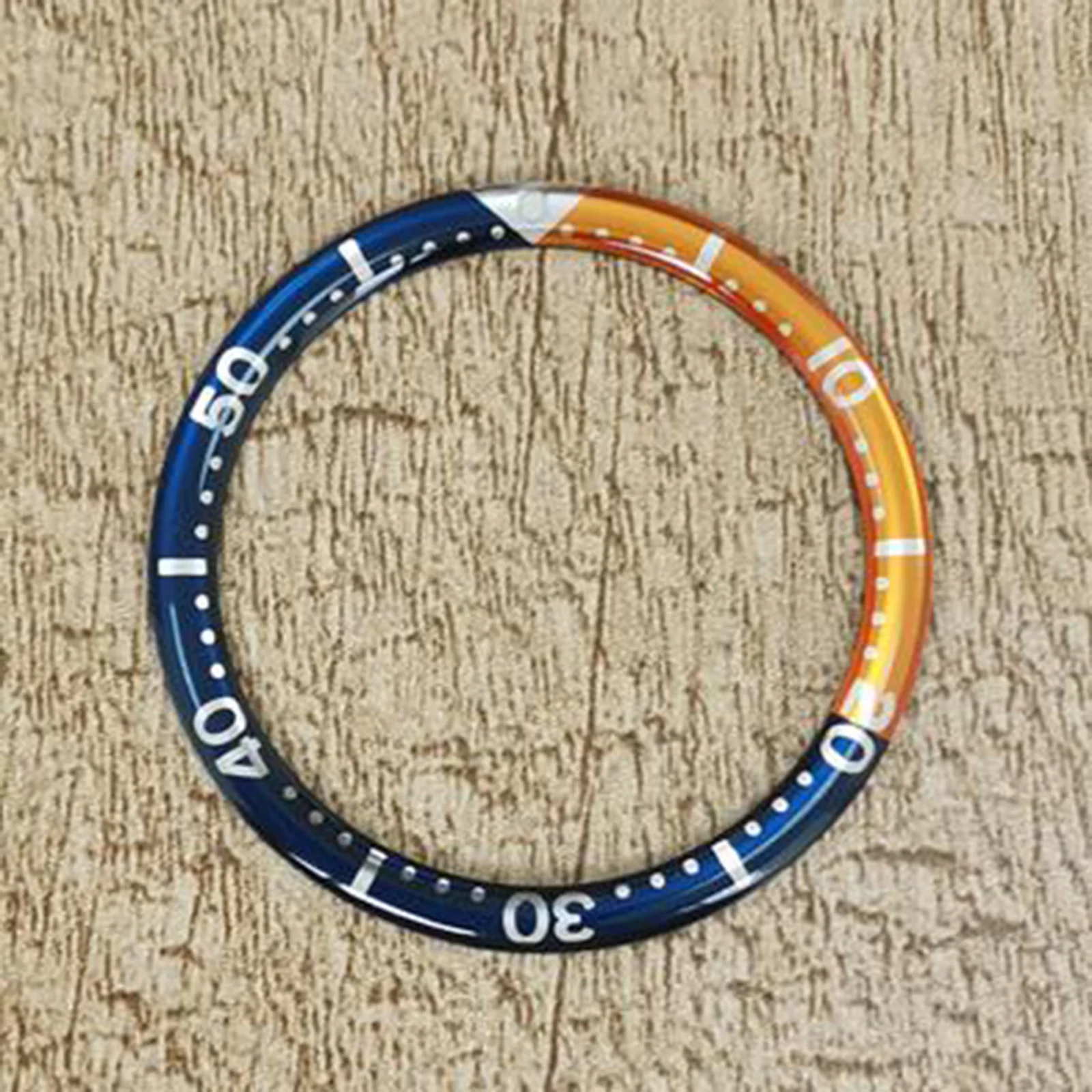 39Mm Ronde Edge Aluminium Horloge Bezel Inert Ring Binnendiameter 32.2Mm Bezels Rings Vervanging Horloges Accessoires