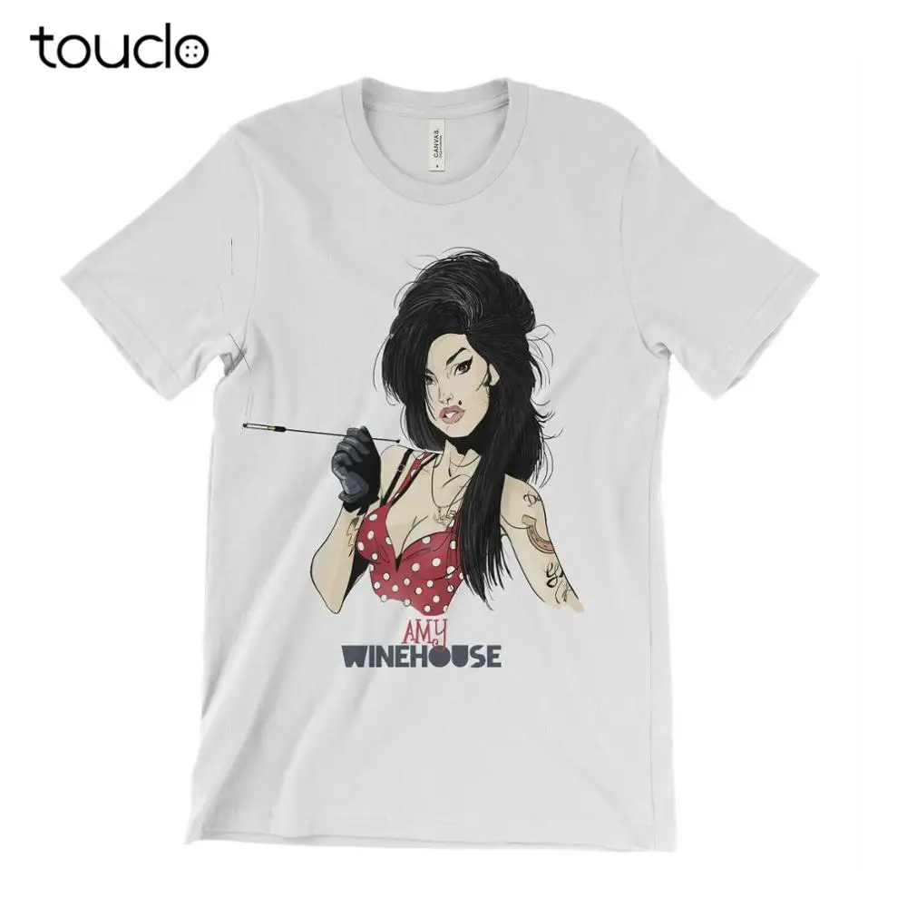 New Amy Winehouse T-Shirt - Famous Rehab Mark Ronson Back To Black Valerie Frank Unisex S-5Xl Xs-5Xl Custom Gift