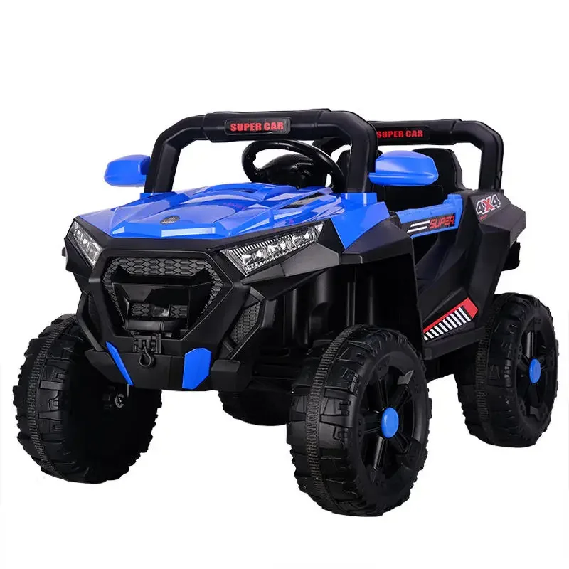 Super 4-Wheel Mini Electric ATV For Kids Remote Control Ride-On Mini Quad With Light & MP3 Features Car Toy