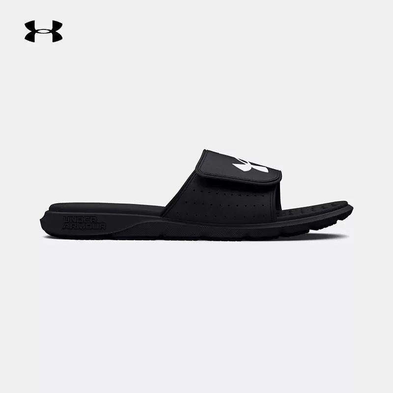 

2026 Under Armour 3026023-001 Men Slides Adjustable Strap Foam Lining Comfortable Sports Sandals