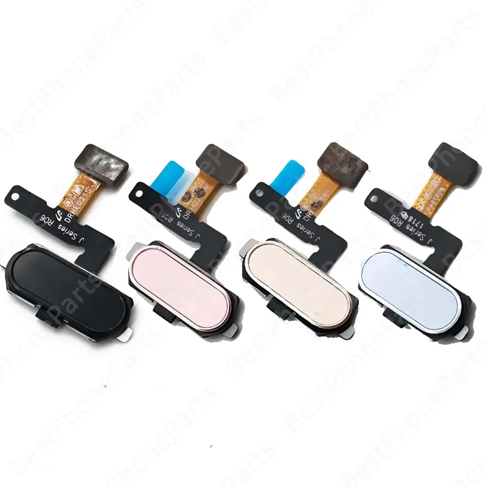 Fingerprint Sensor Home Button Finger Print Scanner Flex Cable For Samsung Galaxy J5 J7 Prime 2 G570 G610 G611 Spare Parts