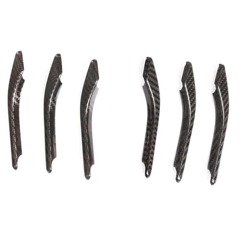 

For Maserati Ghibli 2014-2022 Dry Carbon Fiber Car Side Air Vent Fender Cover Trim Sticker Accessories-A61E