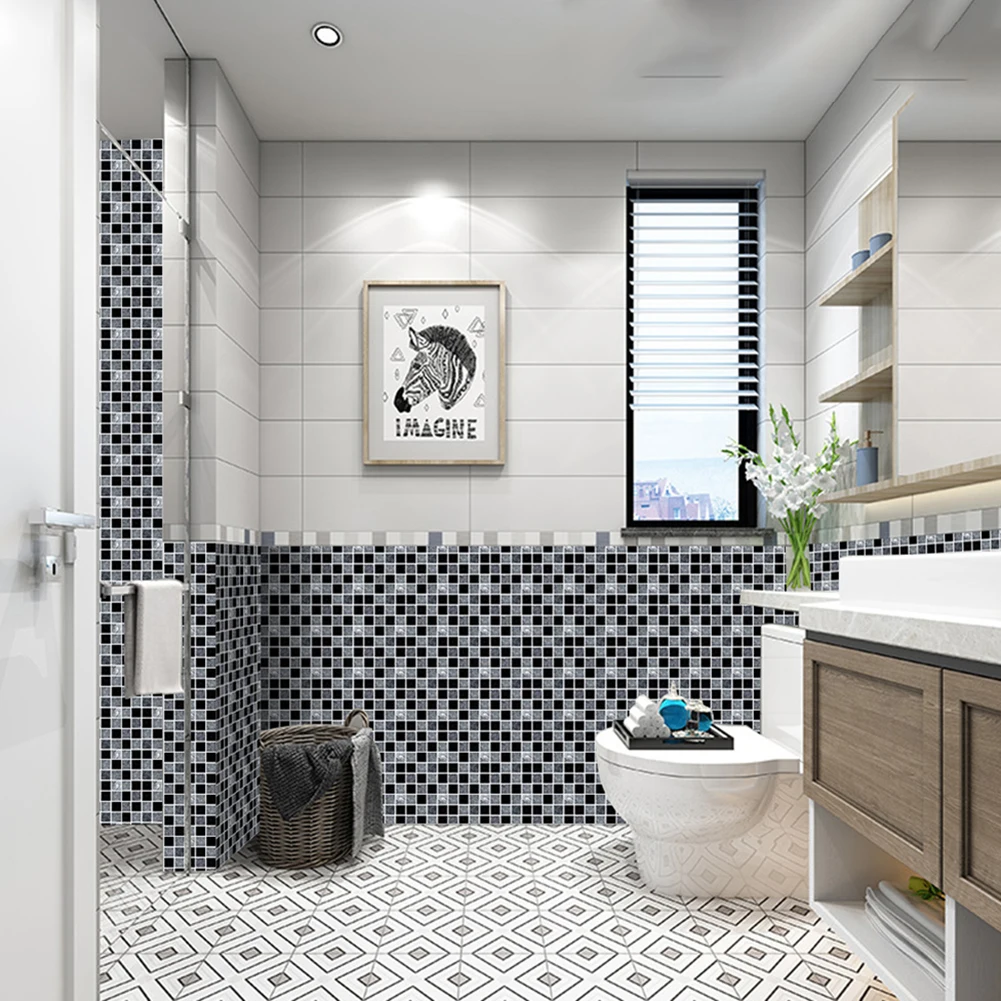 3.93*3.93*0.3inch Stylish Wall Decor Easy Maintenance Care Heat And Humidity Resistant Cost-effective Alternative