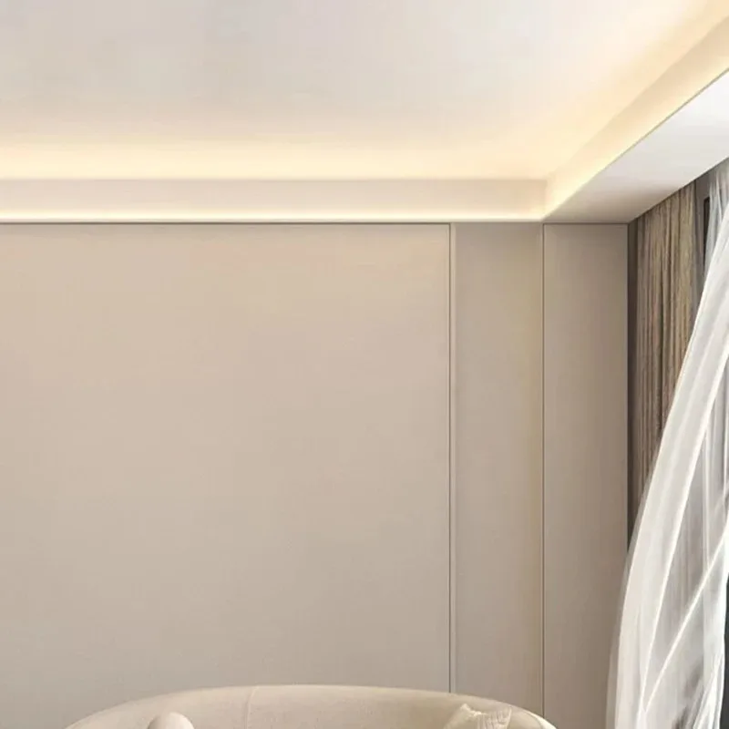 دريوال الألومنيوم الشخصي LED قطاع الإضاءة جزءا لا يتجزأ من تقليم كوف الإضاءة الجبس الجص السقف التفاف الشريط