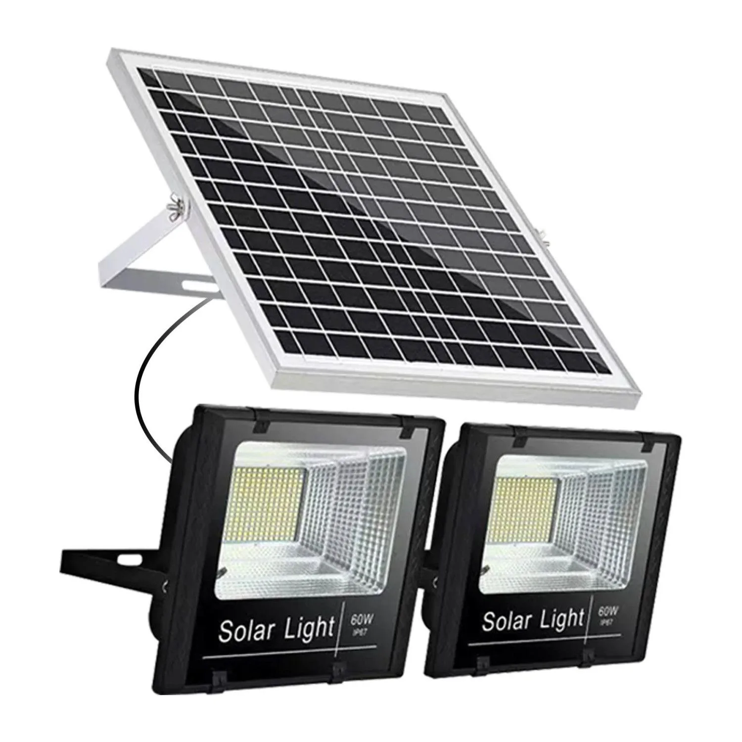 

Solar lights one to two household outdoor waterproof garden lights indoor super bright floodlights led street lights
