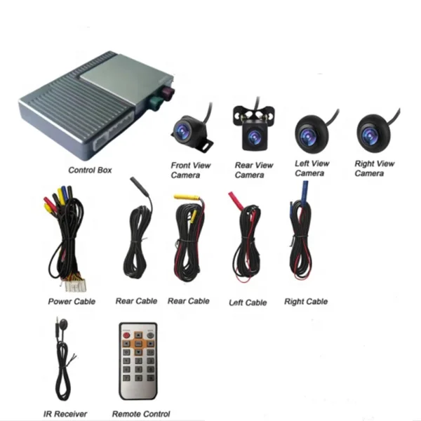 Night Vision Car Camera System 360 Degree Car Camera Night Vision System 360 View Car Camera System for Toyota Prado