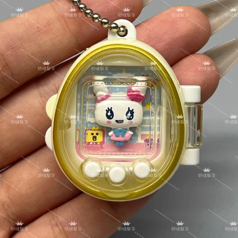 BANDAI Tamagotchi Figure Cute Doll Pet Machine Model Pendant Children Toy Gift