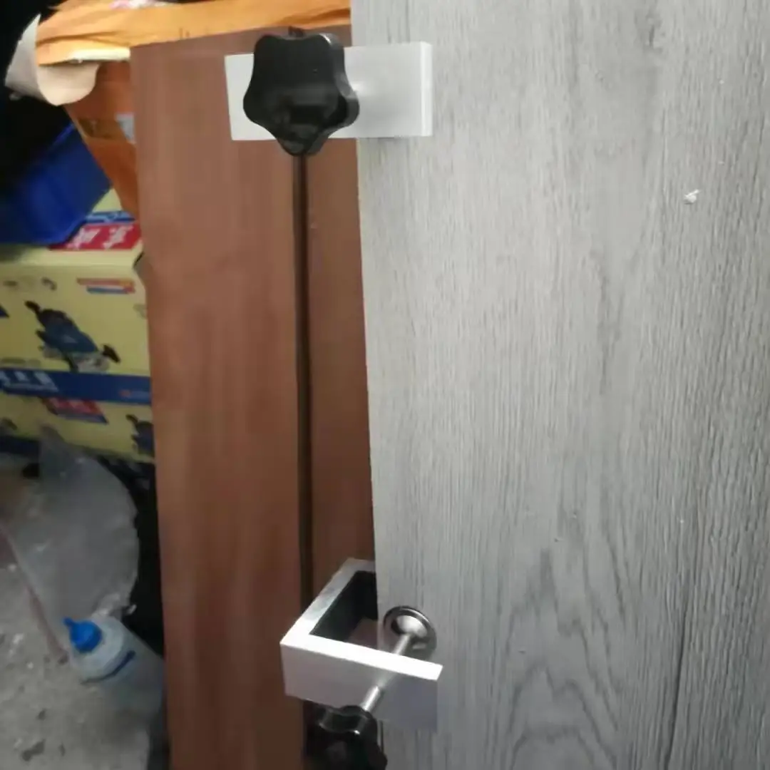 Woodworking Hinge Grooving Jig for Wooden Doors - For Swing/Invisible Doors, Hydraulic Hinges, Compatible with Router/Engraving