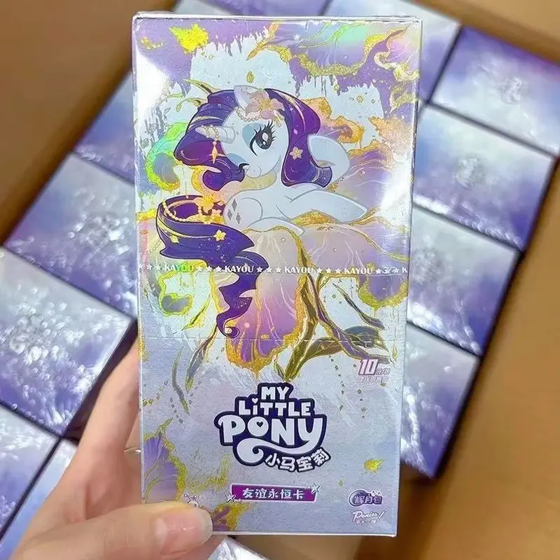 Image of Aktuelle Kayou My Little Pony Sammelkarten Komplette Box Wave 11 Moonlight Pack Offiziell Authentische Sammlerstücke Zr Goldkarten