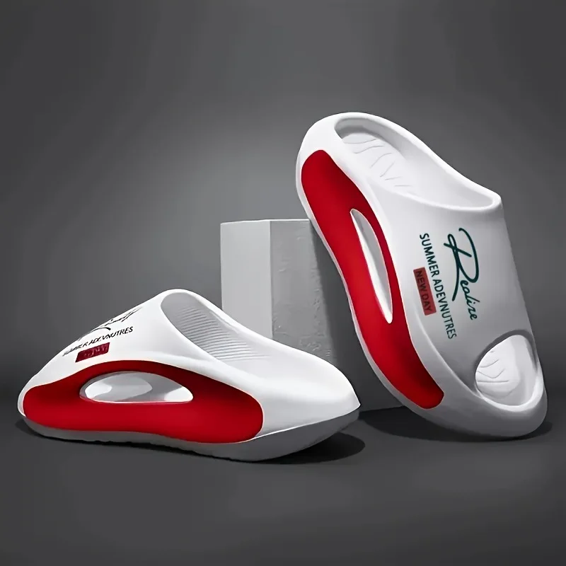 

New Summer Women's EVA Casual Fashion Outerwear Non Slip Outdoor Beach Slippers Wholesale Soft Sole Men's Slippers Drop Shipping