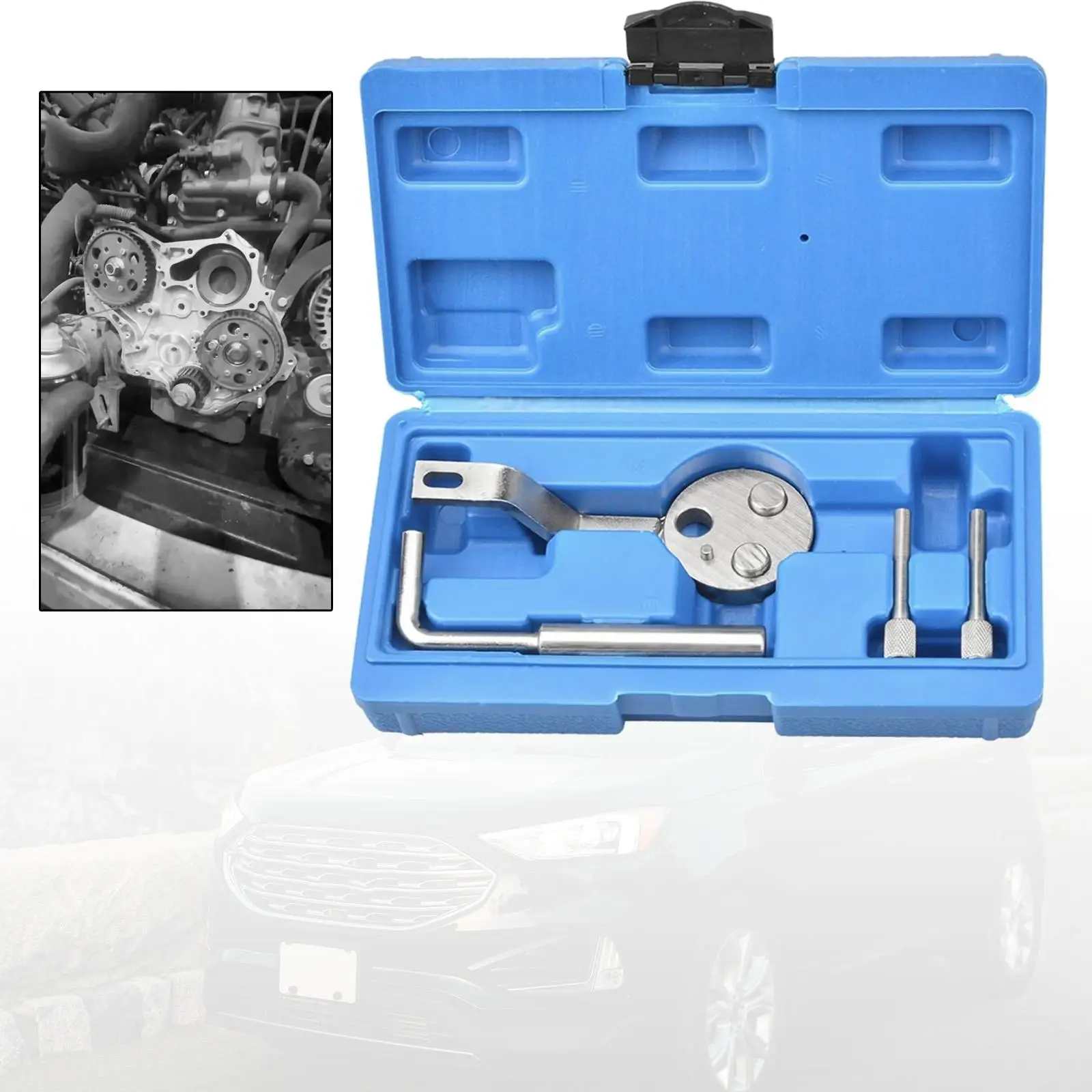 

Набор инструментов для синхронизации распределительного вала двигателя, высокопроизводительные инструменты для блокировки маховика