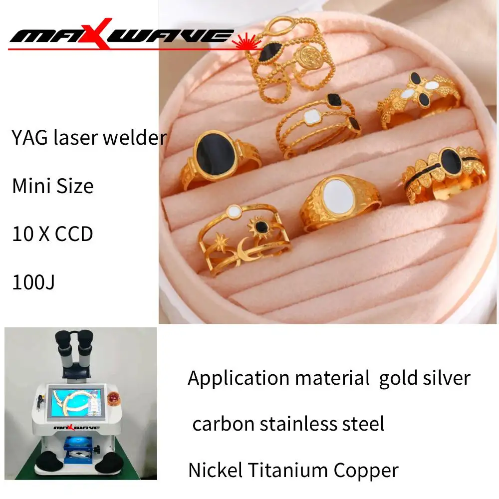 

Ювелирный лазерный сварочный аппарат YAG Spot 200W МИНИ-лазерный припой микроскоп CCD-монитор для золота, серебра, стоматологического титана, никеля