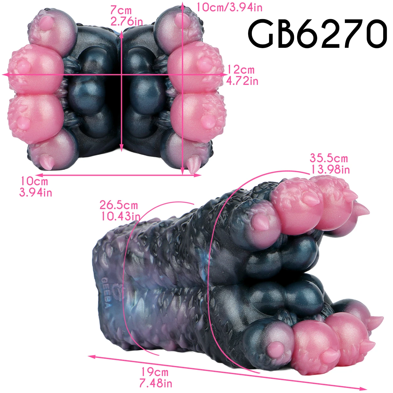 GEEBA пять различных типов мужских мастурбаторов с когтями животных, силиконовый мягкий карманный киска Onahole Stroker для мужчин18+, секс-игрушки