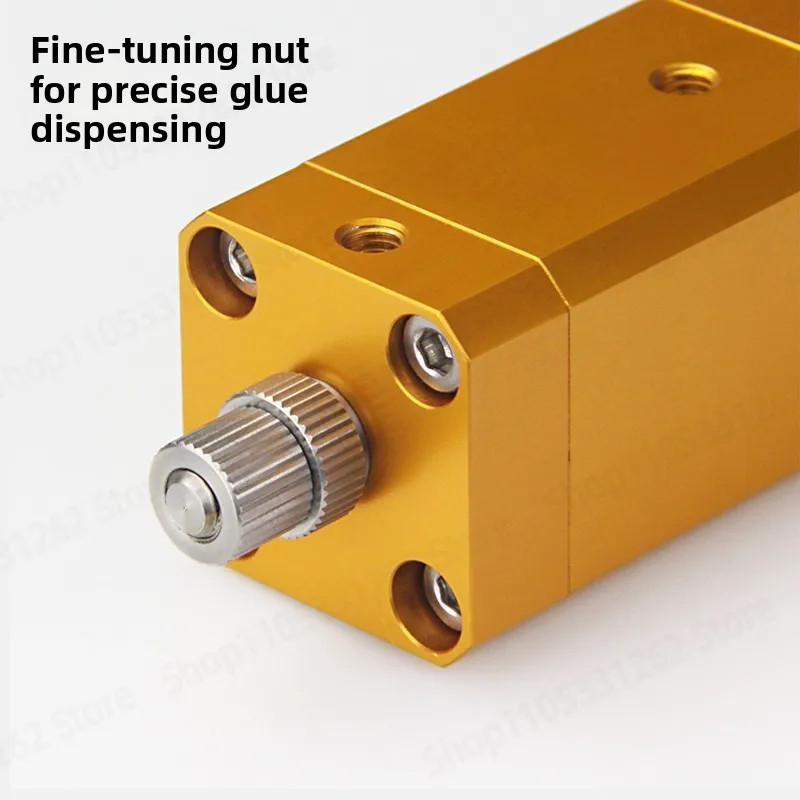 QLH31 Pneumatic Precision Suck Back Dispensing Valve Anti Drip Medium High Viscosity Silicone UV Dispensing Valve for Machine