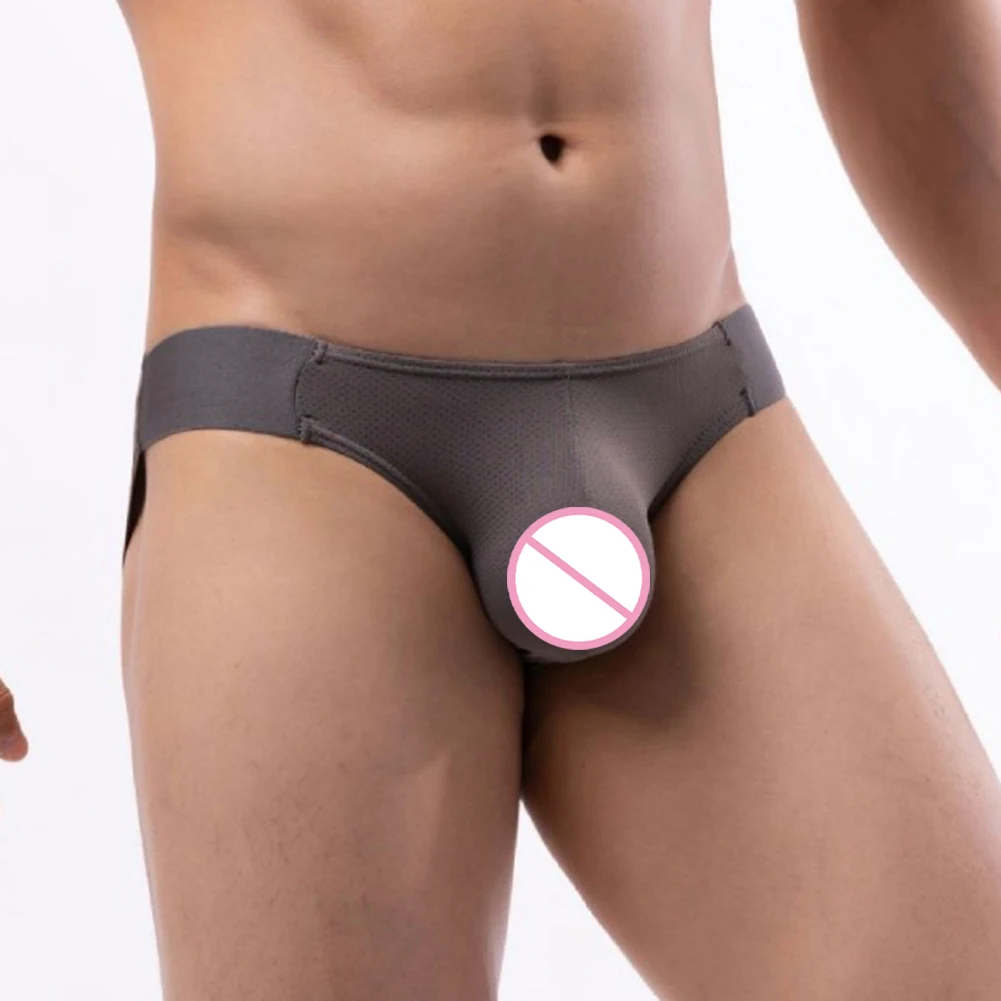 ملابس داخلية رجالي من Home Hotel Stay Black، ملابس داخلية مريحة للرجال، قماش مطاطي رفيع، ملابس نوم منزلية طوال الموسم #3