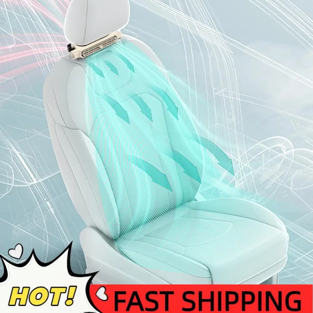 

Вентилятор охлаждения для подголовника автомобиля, 3 скорости, регулируемый, с питанием от USB, для лета, автомобильные аксессуары