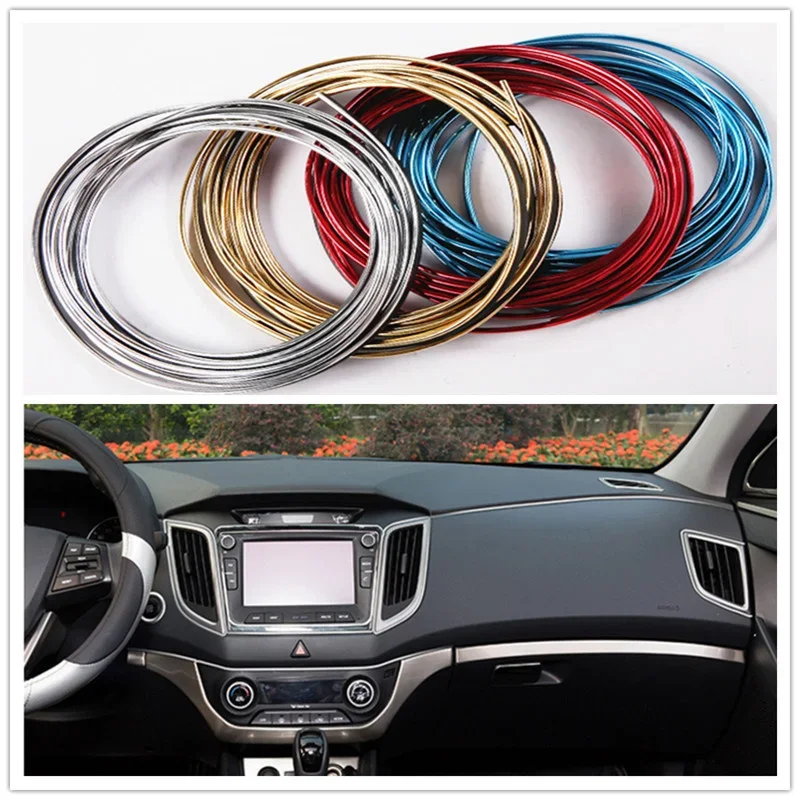 5m Car Interior Exterior Trim Decorative Strip Line For Audi A1 A2 A3 A4 A5 A6 A7 A8 Q2 Q3 Q5 Q7 S3 S4 S5 S6 S7 S8 TT TTS