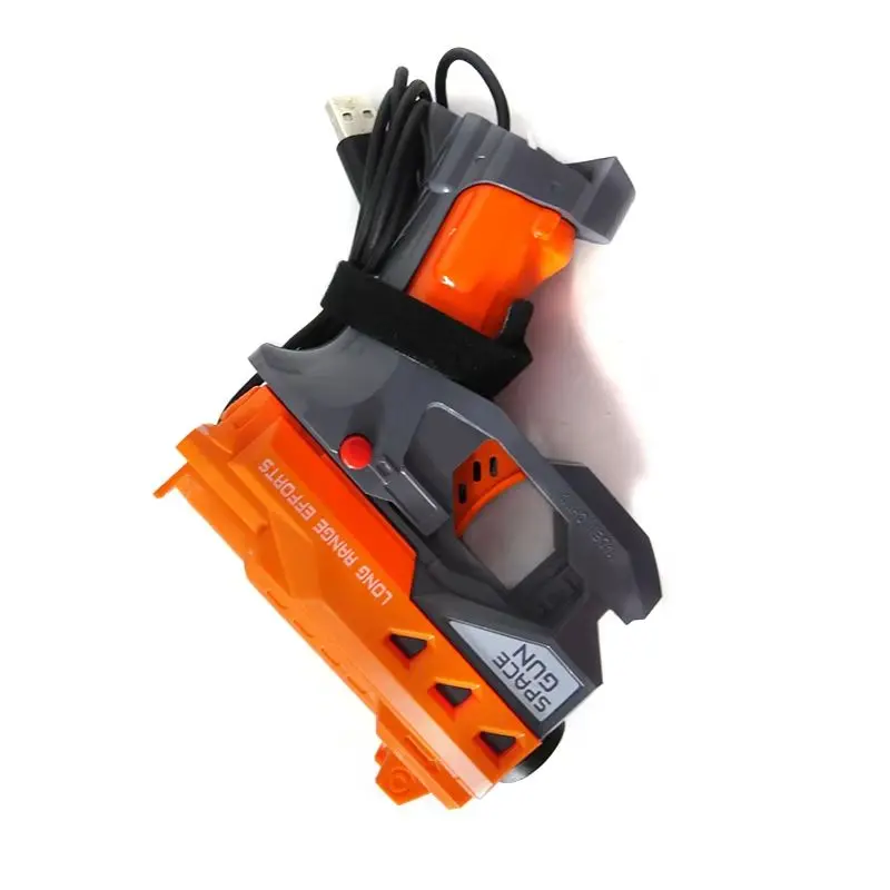 

Mini-USB Light Gun for PC Game Space Gun TeknoParrot Arcade Simulator Game Accessory with 4 IR LED Sensor