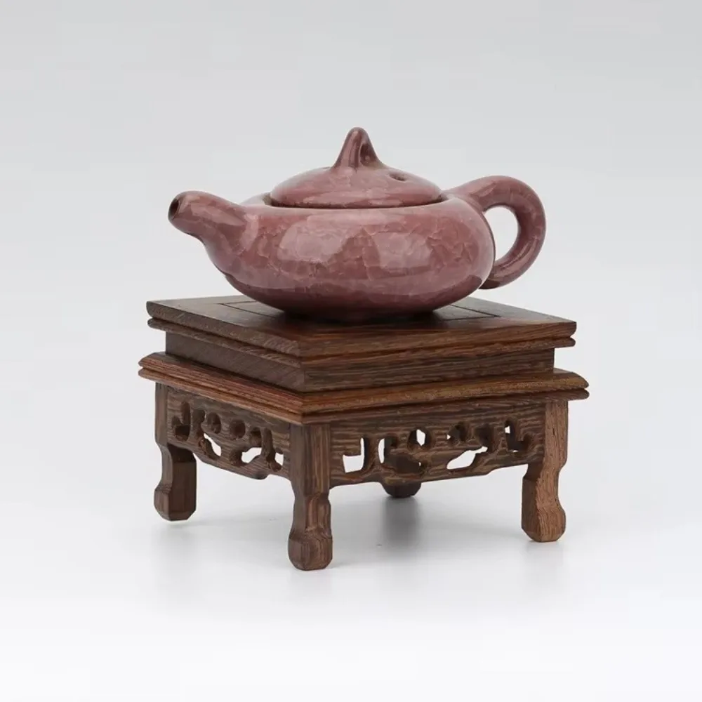 Durable Retro Style Wooden Display Stand Widely Used Home decoration Wooden Riser Squared Stable Teapot