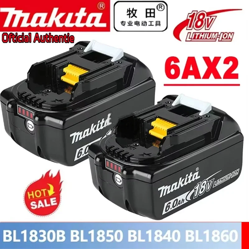 

Makita 18V Battery 3Ah/5Ah/6Ah BL1850B Original genuine product for Makita 18v tool BL,DUB,DDF,DGA,DTW,DRT,DAS,DJV,DBO,DTD,DTM