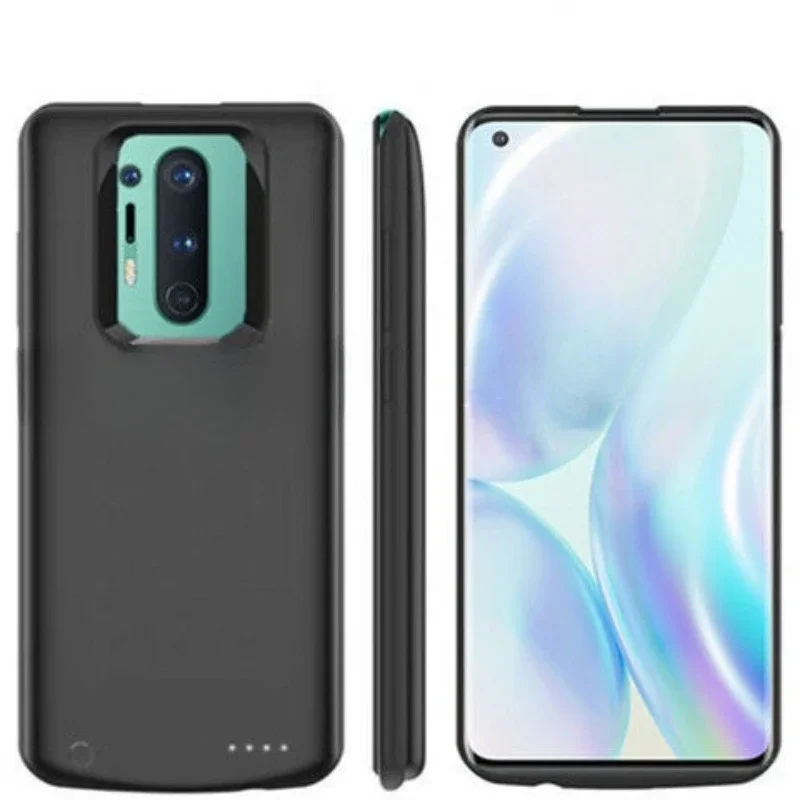 20000mAh Powerbank Cover For OnePlus 8 Pro Battery Charger Cases External Battery Power Bank Cover For Oneplus 8 Charging Case