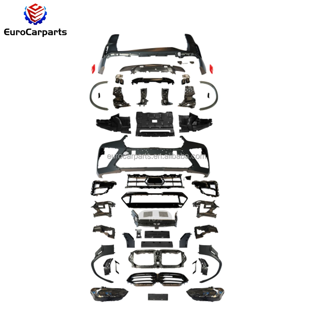 F96 X6M Style Body Kit Fit for X6 G06 2023 Year up Old to New Car Bumpers Lights Over Fenders Other Car Tuning Accessories