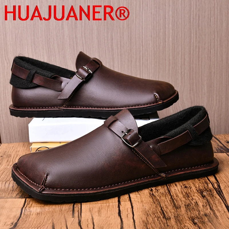 

Leisure Walk Mens Business Casual Shoes Handmade Rubber Bottom Loafers Genuine Leather Driving Footwear Office Moccasins Slip-On