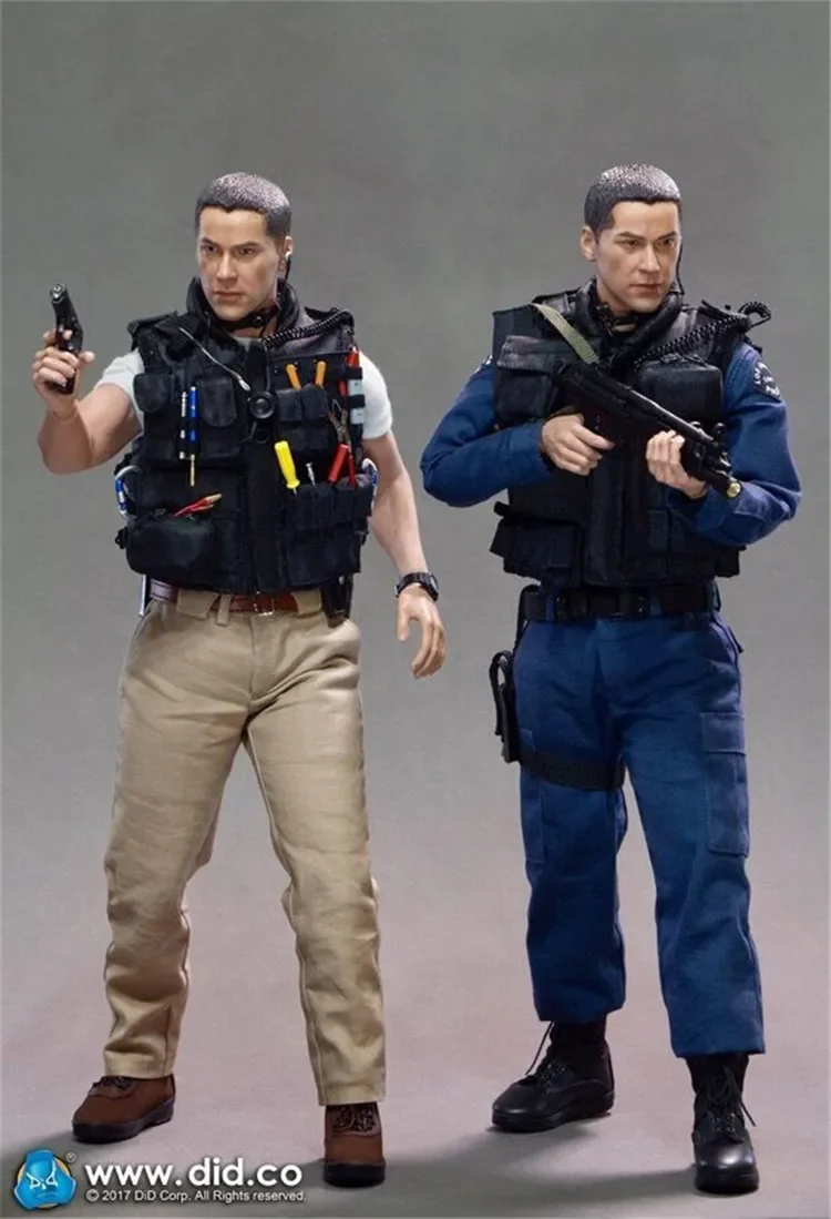 

DID MA1003 1/6 Scale Los Angeles Police SWAT In The 90 s Head Sculpture Body Clothes Suit 12inch Action Figure Model Toy Gifts